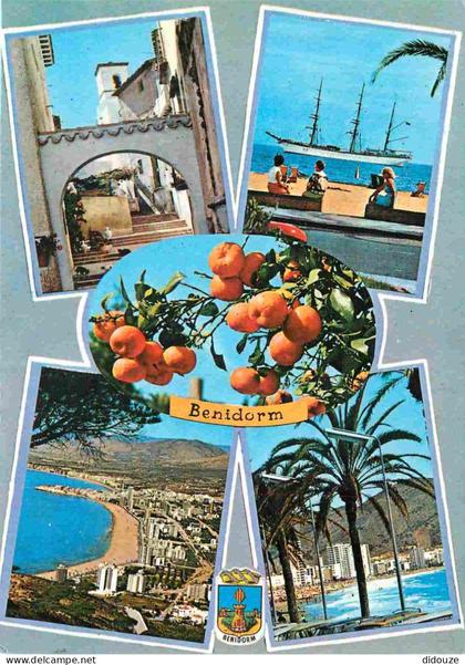 Espagne - Espana - Comunidad Valenciana - Benidorm - Multivues - Oranges - CPM - Voir Scans Recto-Verso