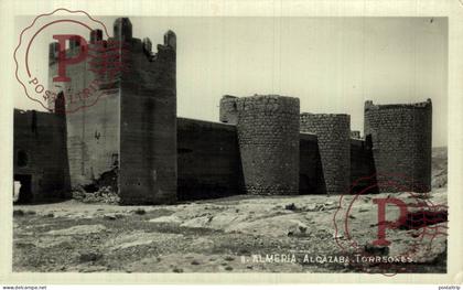 ALMERIA. ALCAZABA. TORREONES.