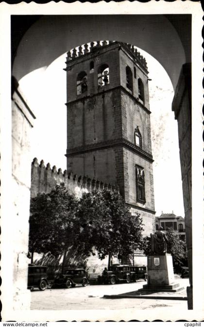 CPA Badajoz Torre de la Santa Iglesia Catedral Tour de la Cathedrale
