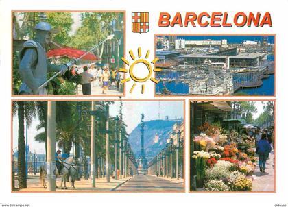 Espagne - Espana - Cataluna - Barcelona - Multivues - CPM - Voir Scans Recto-Verso