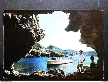 ► Dia Mundial de selio SERENA 1968  sur carte Postale Isla de Cabrera