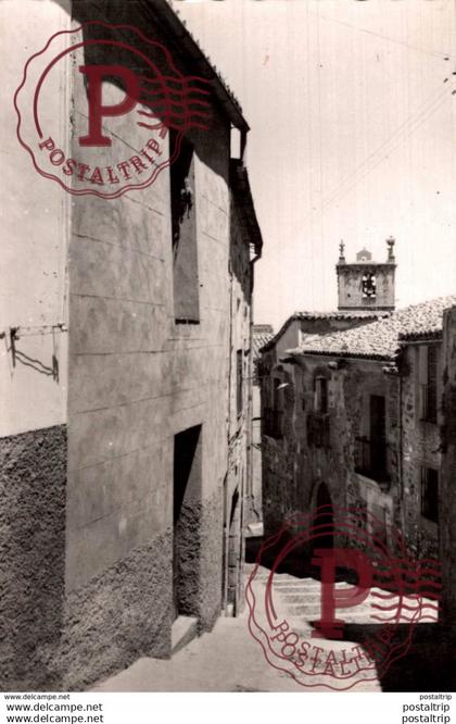 CACERES. CALLE TIPICA