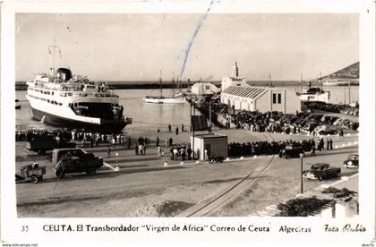 CPA SPAIN Ceuta - El Transbordador Virgen de Africa, Correo de Ceuta (282661)