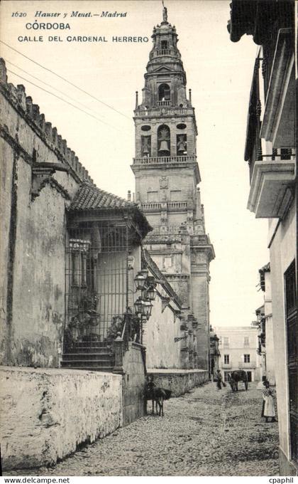 CPA Cordoba Calle Del Cardenal Herrero