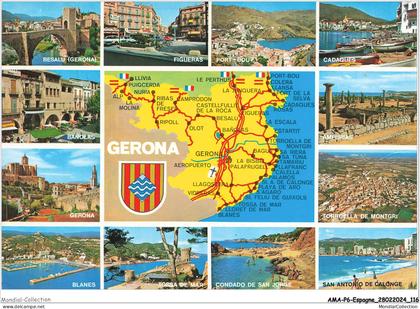 AMAP6-0585-ESPAGNE - GERONA - plusieurs aspects de gerona