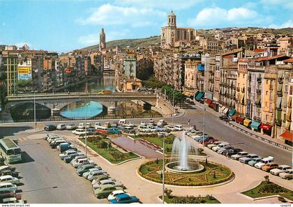 CPM Gerona Place de Catalogne et l'Onar