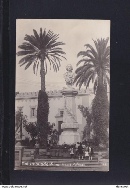 Spanien Espana AK Las Palmas Columbus Denkmal