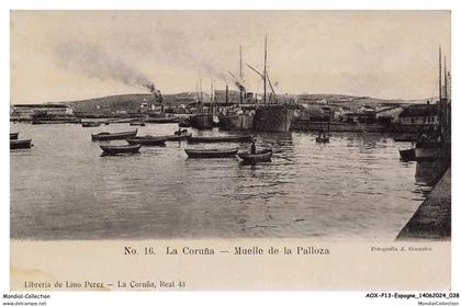 AOXP13-0867-ESPAGNE - LA CORUNA - Muelle de la palloza