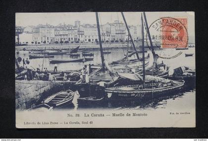 ESPAGNE - La Coruna - Muelle de Montoto - A 3808