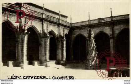 FOTOPOSTAL LEÓN.  CATHEDRAL