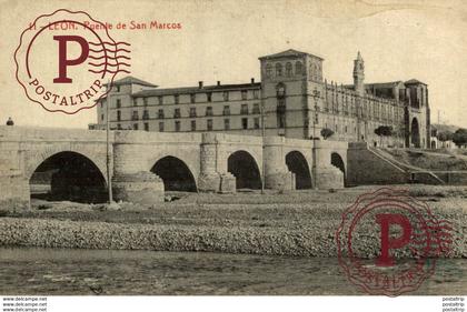 LEÓN. PUENTE DE SAN MARCOS