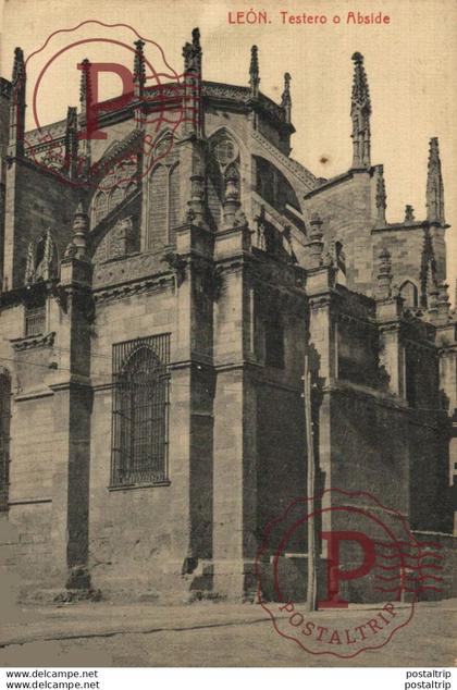 León Testero o Abside Castilla y León. España Spain