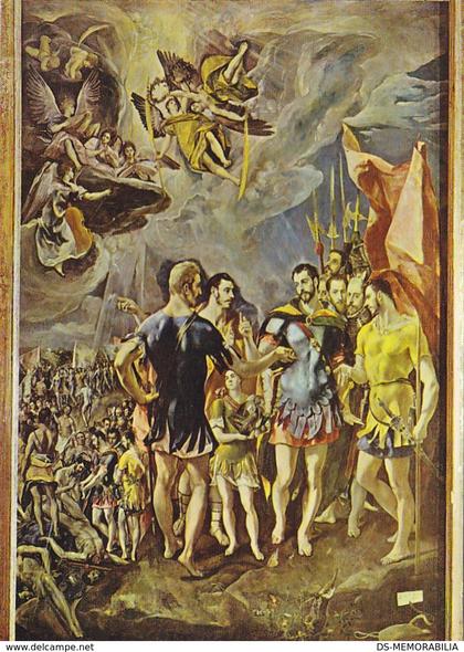 El Escorial - Monasterio - El Martirio de San Mauricio , El Greco