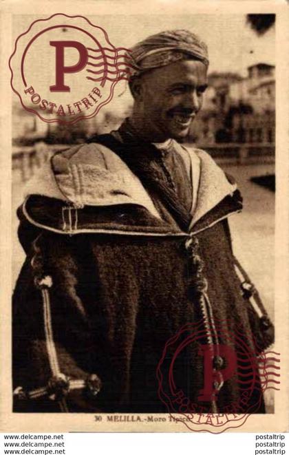 MELILLA. MORO TIPICO