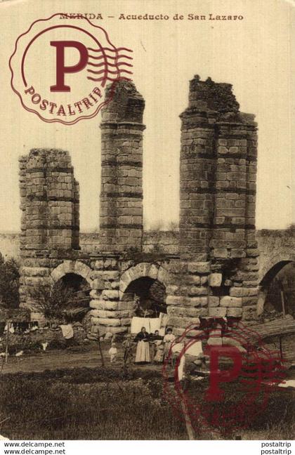 BADAJOZ. MERIDA. ACUEDUCTO DE SAN LAZARO.