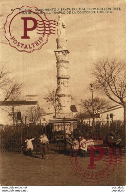 BADAJOZ. MERIDA. MONUMENTO A SANTA EULALIA.