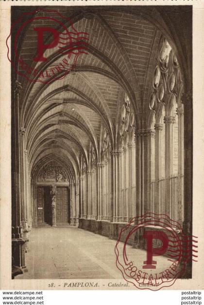 NAVARRA. PAMPLONA. CATEDRAL.