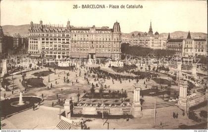 Barcelona Cataluna Plaza de Cataluna