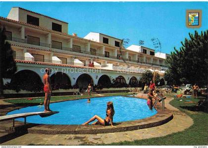 Benicasim Catellon Valenciana ES Hotel-Bonaire Pool Schwimmbad Hotelanlage Balko