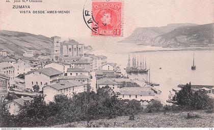 Espagne - Zumaya - Vista desde Ames mendi  -  CPA °J