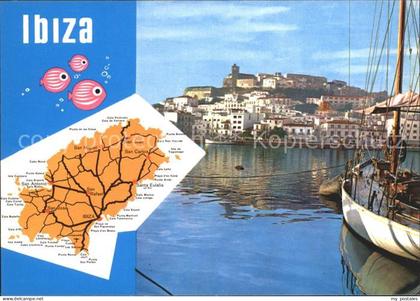 Ibiza Islas Baleares Hafenpartie