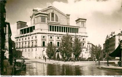 Madrid Spain Plaza de Isabel II y Teatro de la Opera