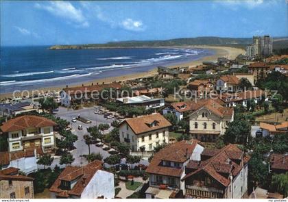 Oviedo Asturias Fliegeraufnahme Salinas Strand