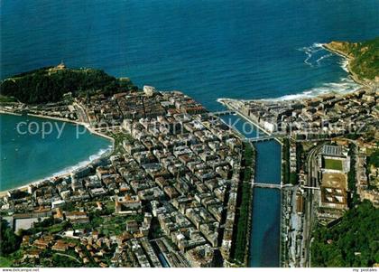 San Sebastian  Pais Vasco ES Fliegeraufnahme