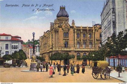 SANTANDER Cantabria ES Plaza de Pi y Margall y Ayuntamiento