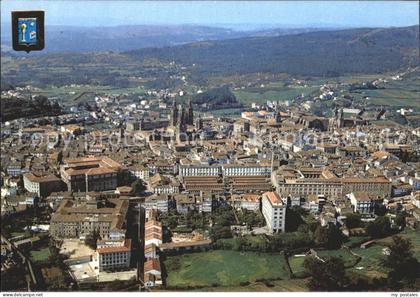 Santiago de Compostela Fliegeraufnahme