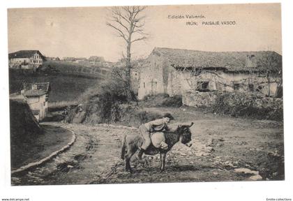 IRUN (PAIS VASCO) - PAISAJE VASCO - EDICION VALVERDE