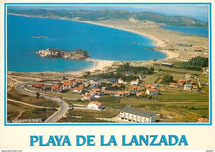 CPM Playa de la Lanzada Pontevedra Panoramica