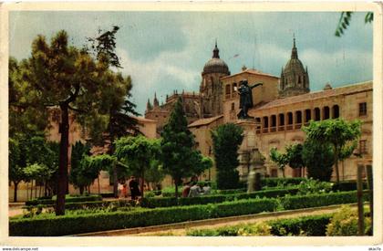 CPA SALAMANCA Plaza de Colon SPAIN (743501)