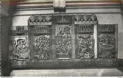 CPA Santiago de Compostela Catedral Haut relief