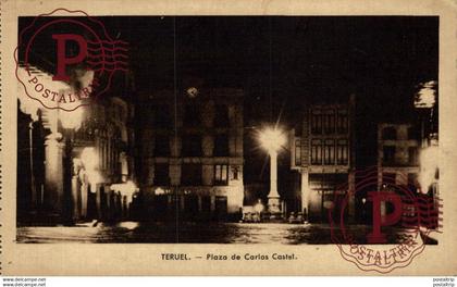 TERUEL. PLAZA CARLOS CASTEL.
