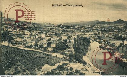 VIZCAYA. BILBAO. VISTA GENERAL. (falta esquina inferior izqda)