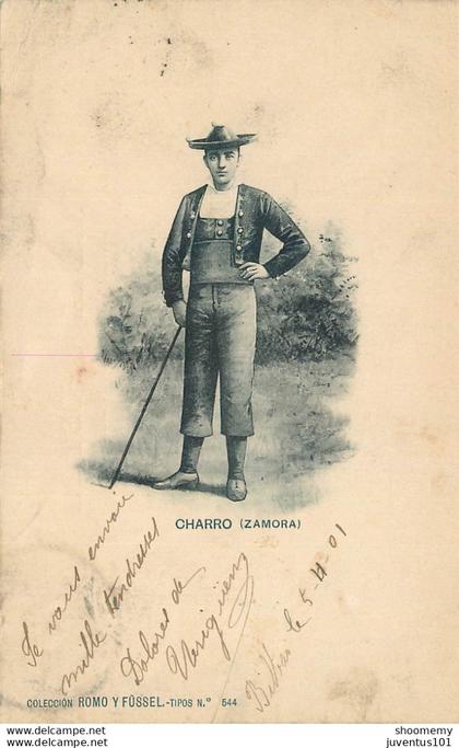 CPA Charro-Zamora-Timbre      L1384