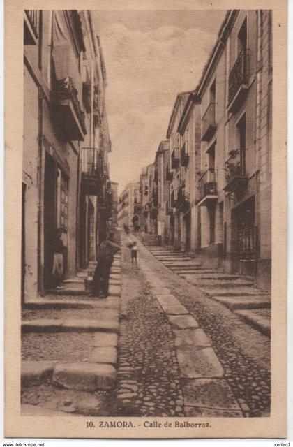 ZAMORA  CALLE DE BALBORRAZ
