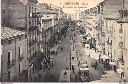 España - ZARAGOZA (Aragon) Coso - Ed. L. Roisin 51