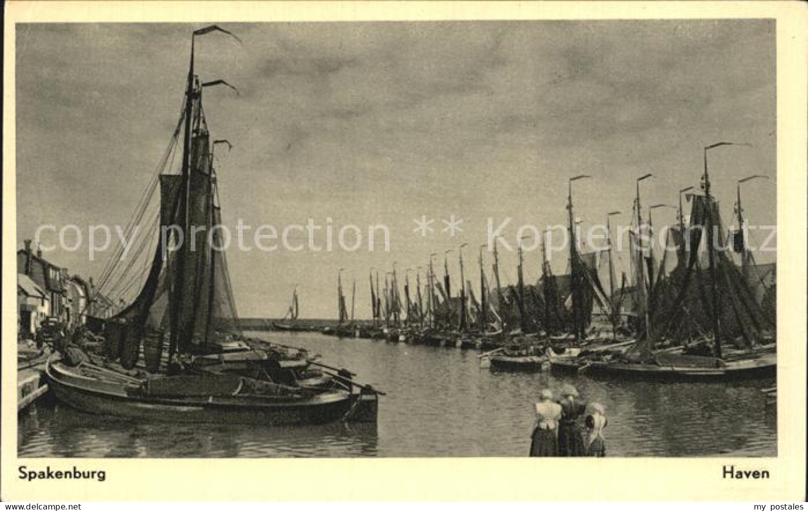 Spakenburg Haven Hafen Fischerboote