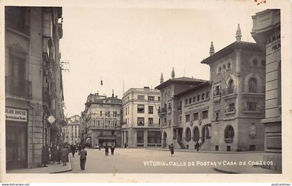 España - ÁLAVA Vitoria (P. Vasco) Calle de Postas y Casa de Correos