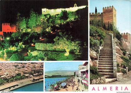 ESPAGNE - Almeria - Multivues - Colorisé - Carte postale