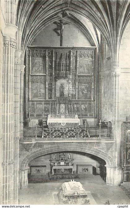 CPA Avila Convento de Santo Tomas Altar Mayor
