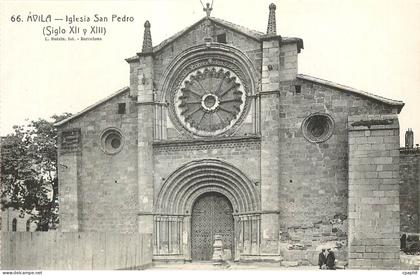 CPA Avila Iglesia San Pedro