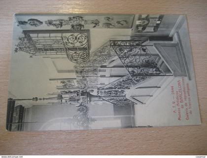ATV nº2444 BARCELONA museos artisticos Galeria de hierros antiguos old irons tarjeta postal postcard SPAIN