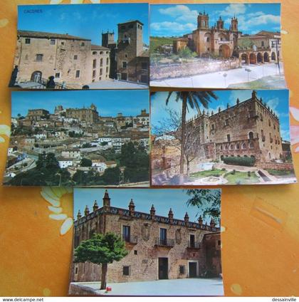 CACERES - 10 POSTALES DIFERENTES