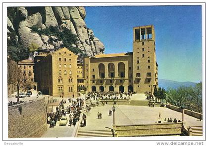 MONTSERRAT  EL MONASTERIO Y PLAZAS   MBC/TBE
