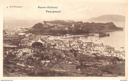 A712 Spain La Erizana Bayona Galicia General View vintage postcard