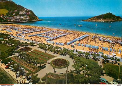 CPM San Sebastian Plage d'Ondarreta