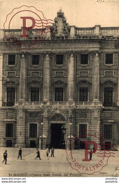 MADRID. PALACIO REAL. PUERTA DEL PRINCIPE. LACOSTE.